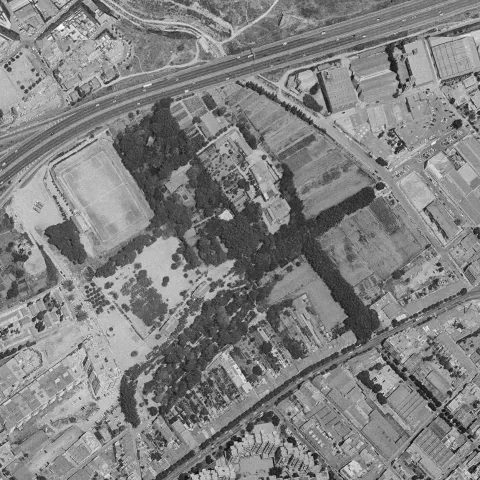 Ortofoto de 1994 del parc i entorn